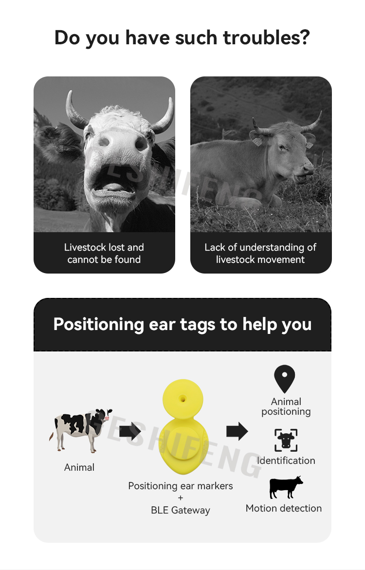 Animal positioning ear markers(定位耳标)