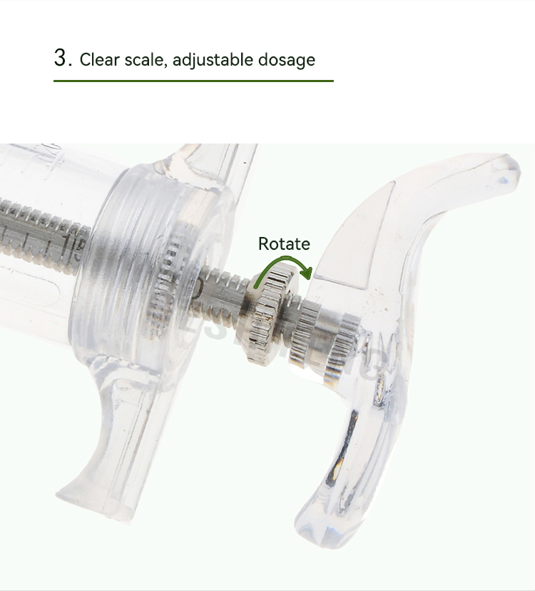 Plastic steel injector(塑钢注射器)