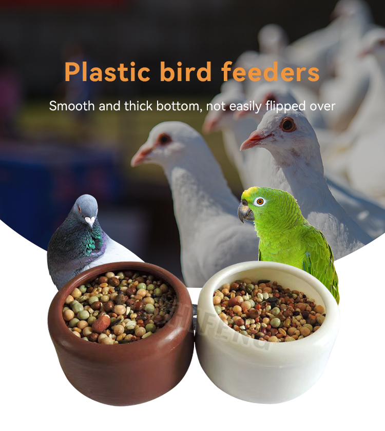 Plastic bird feeding bowl(塑料喂食器)
