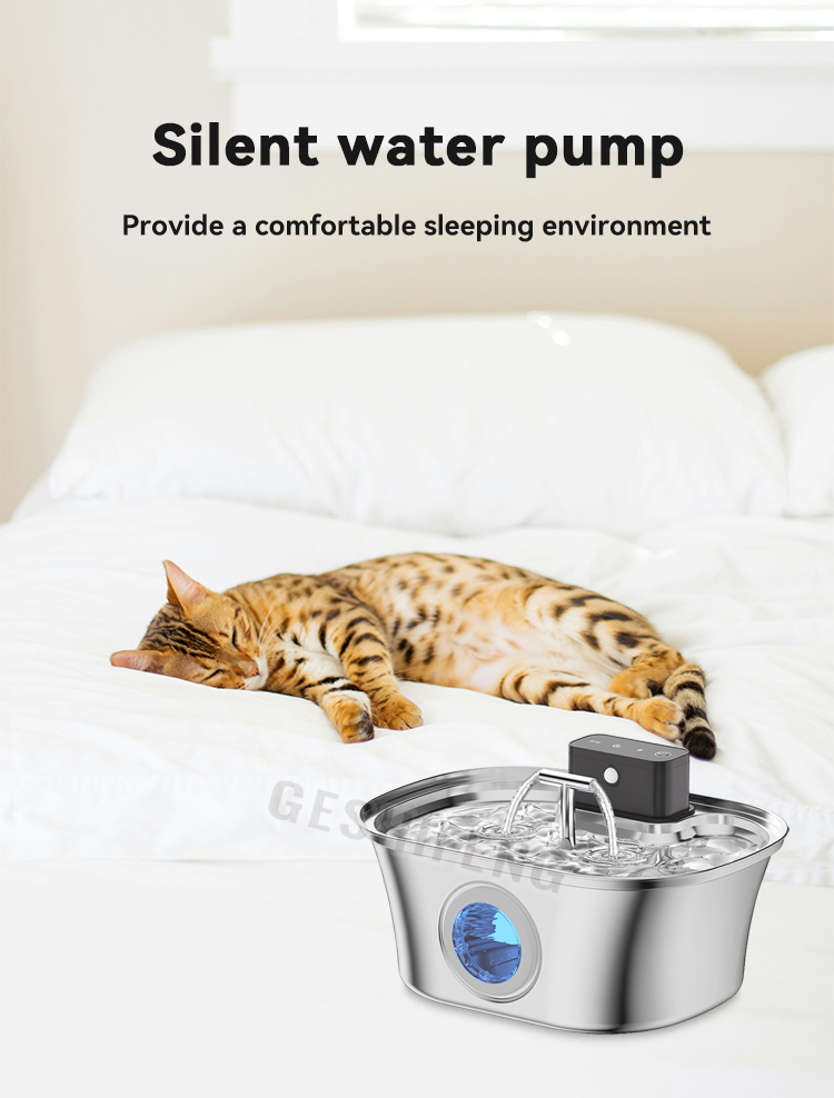 Pet waterer fountain(智能宠物喂水器 T形水龙头款)