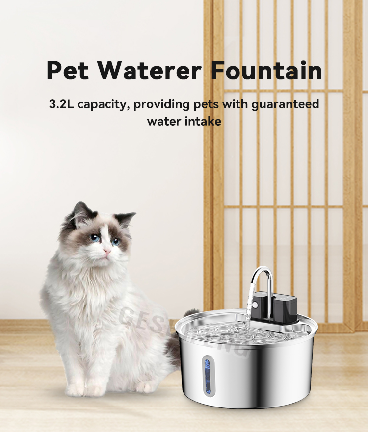 Pet waterer fountain(宠物智能喂水器)