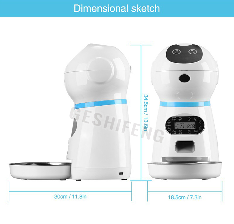 Automatic pet feeder(宠物智能喂食器)