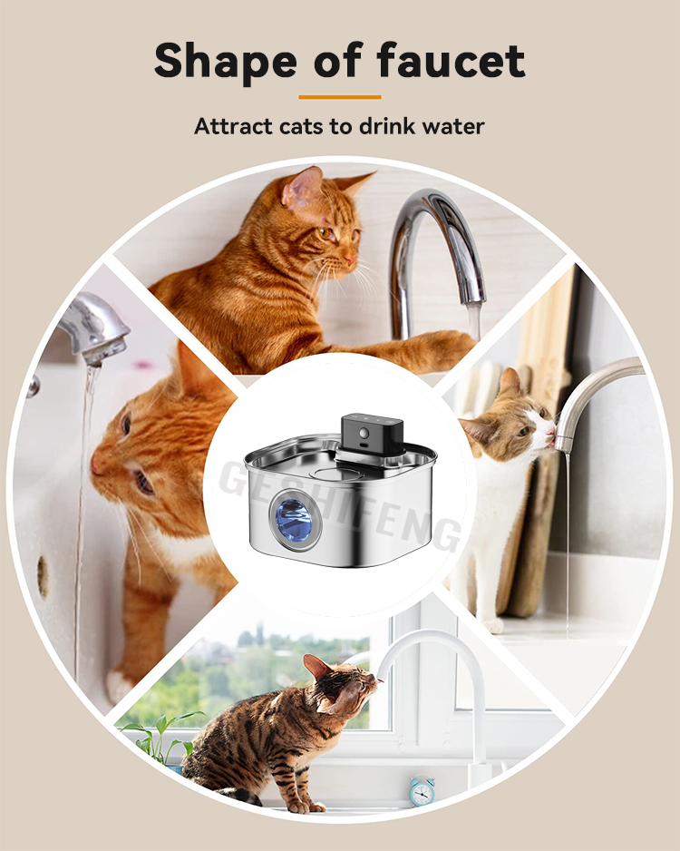 Pet waterer fountain(宠物智能喂水器)