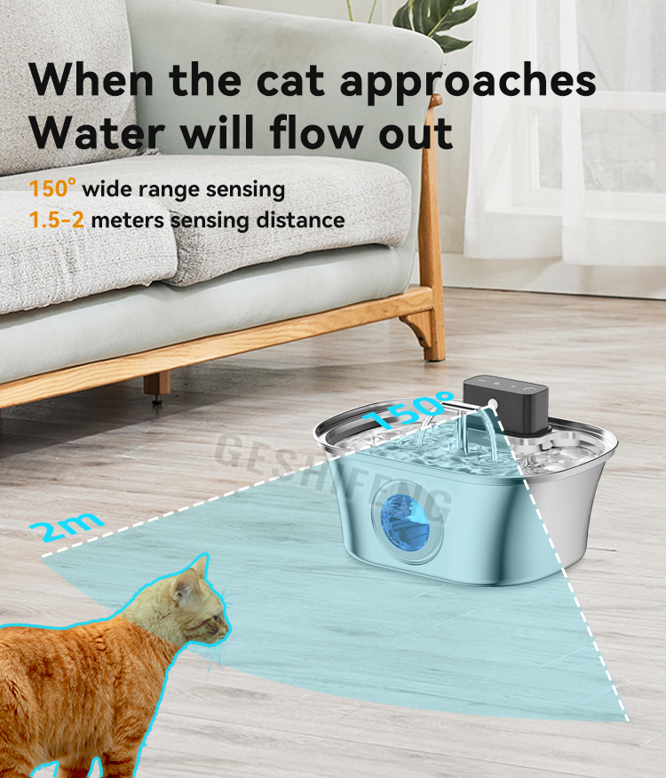 Pet waterer fountain(智能宠物喂水器 T形水龙头款)