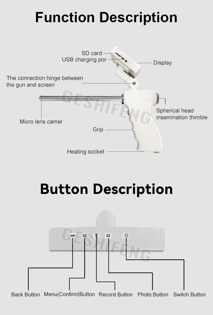 Sheep visual insemination gun(羊用人工授精枪)