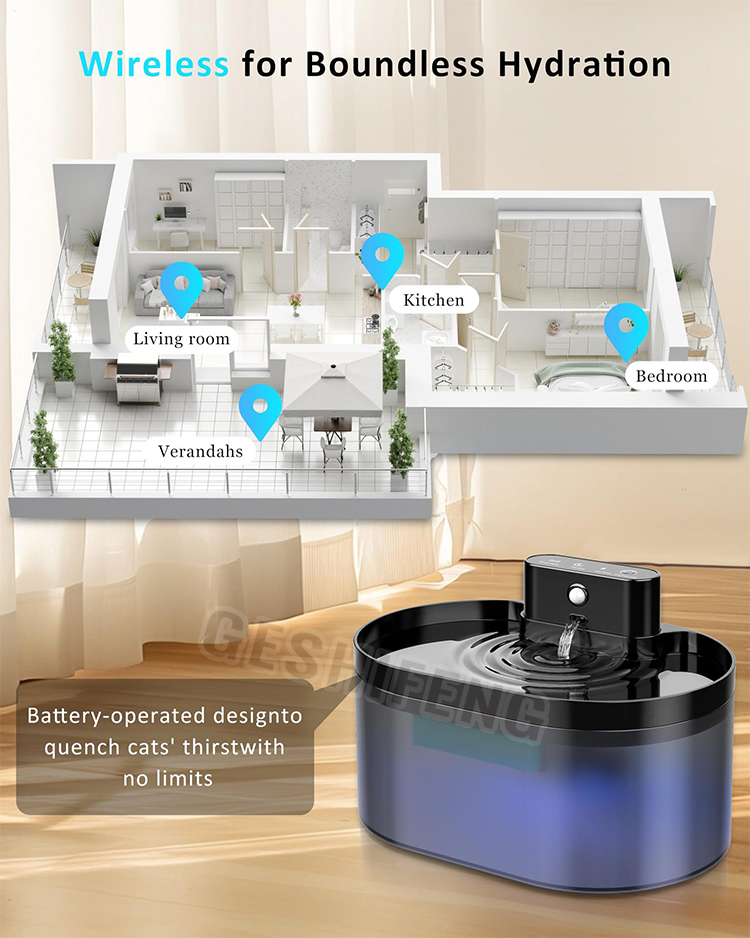 Pet waterer fountain(宠物智能喂水器)