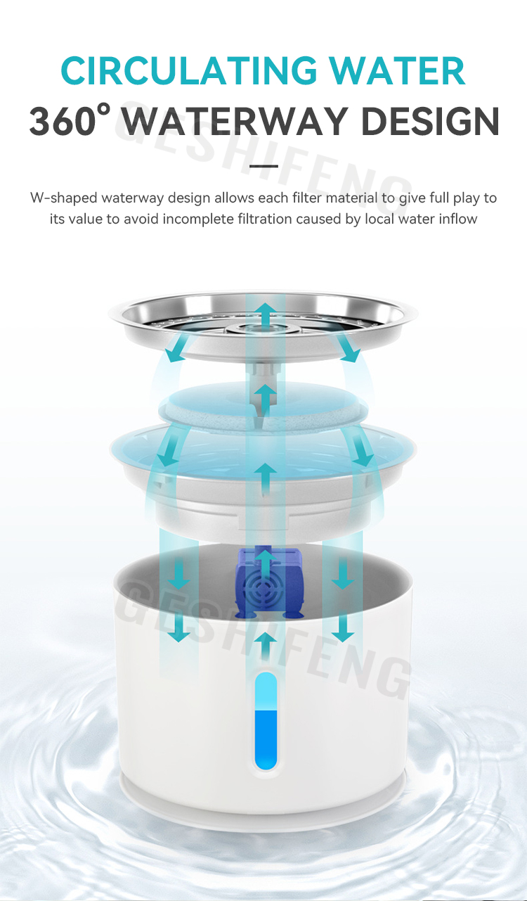 Pet waterer(宠物智能喂水器 不锈钢款）