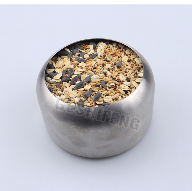 Stainless steel bird feeding bowl(不锈钢喂食器)