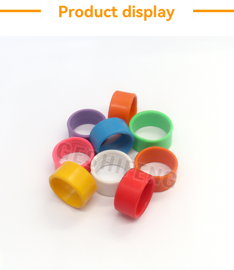 Plastic chicken ring(切片式鸡脚环)