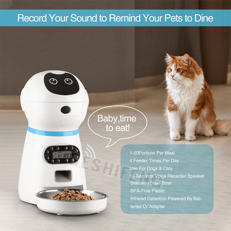 Automatic pet feeder(宠物智能喂食器)