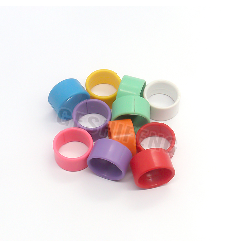 Plastic chicken ring(切片式鸡脚环)