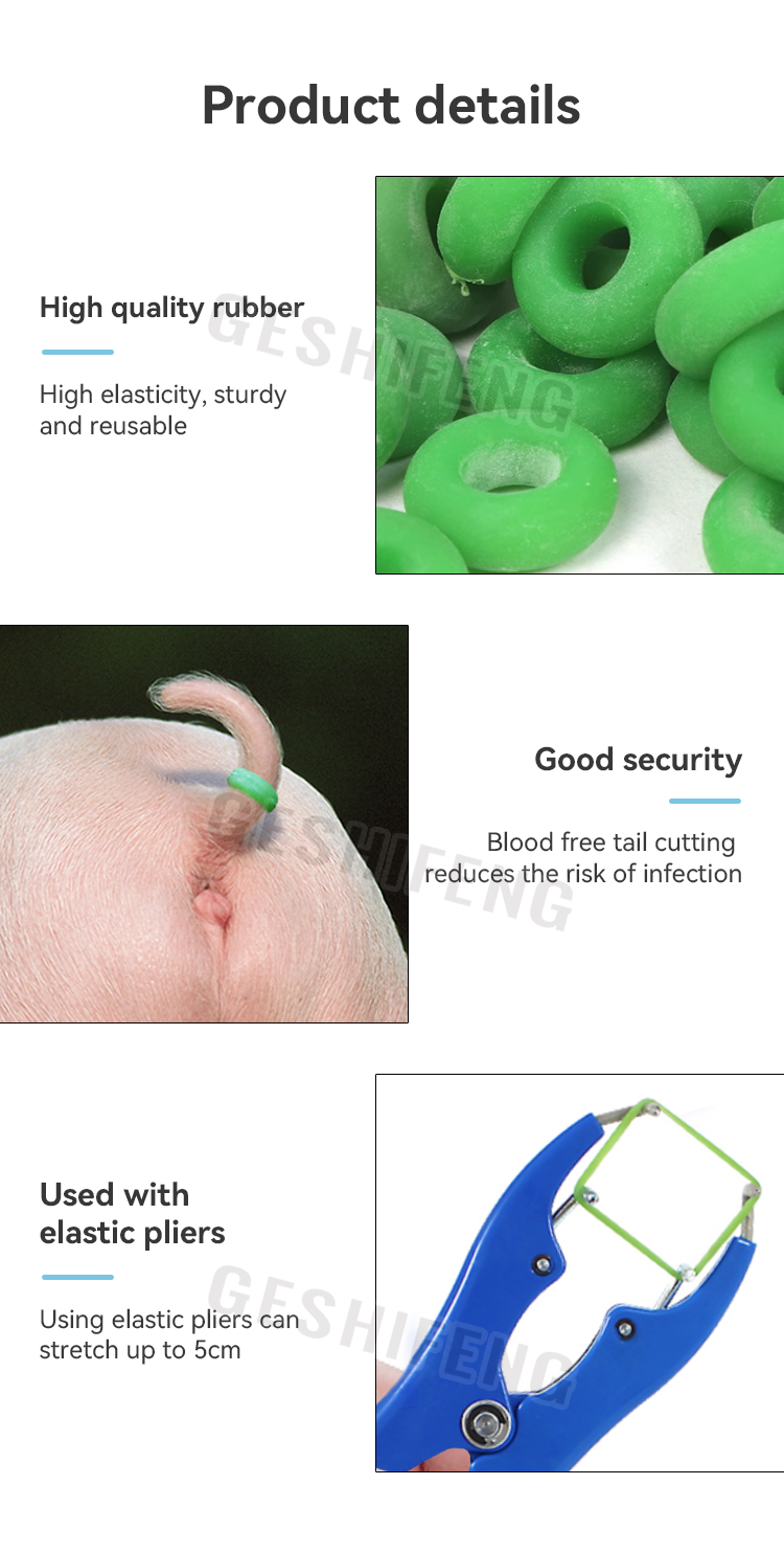 Castration rubber ring（断尾圈）