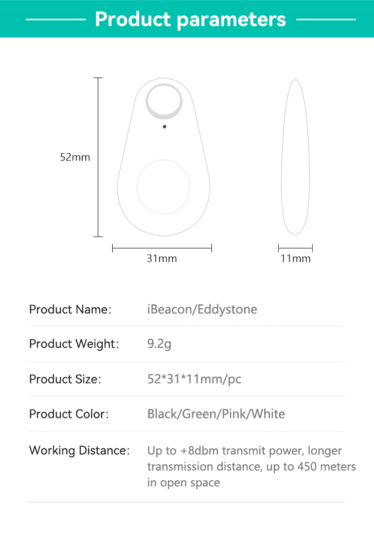 [HOT] iBeacon/Eddystone(BLE5.0)