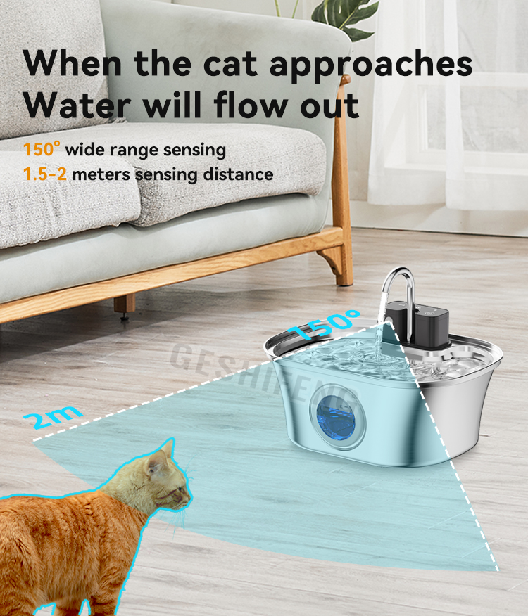 Pet waterer fountain(智能宠物喂水器 水龙头款)