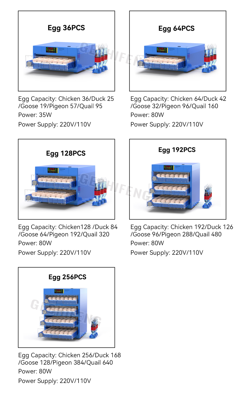 Egg Incubators(孵蛋器)