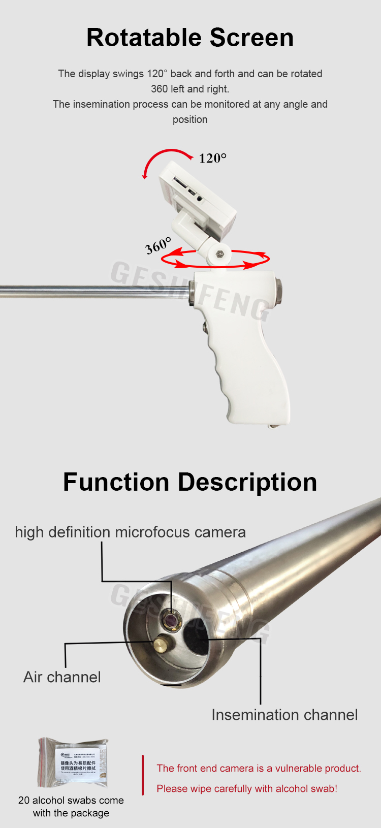 Sheep visual insemination gun(羊用人工授精枪)