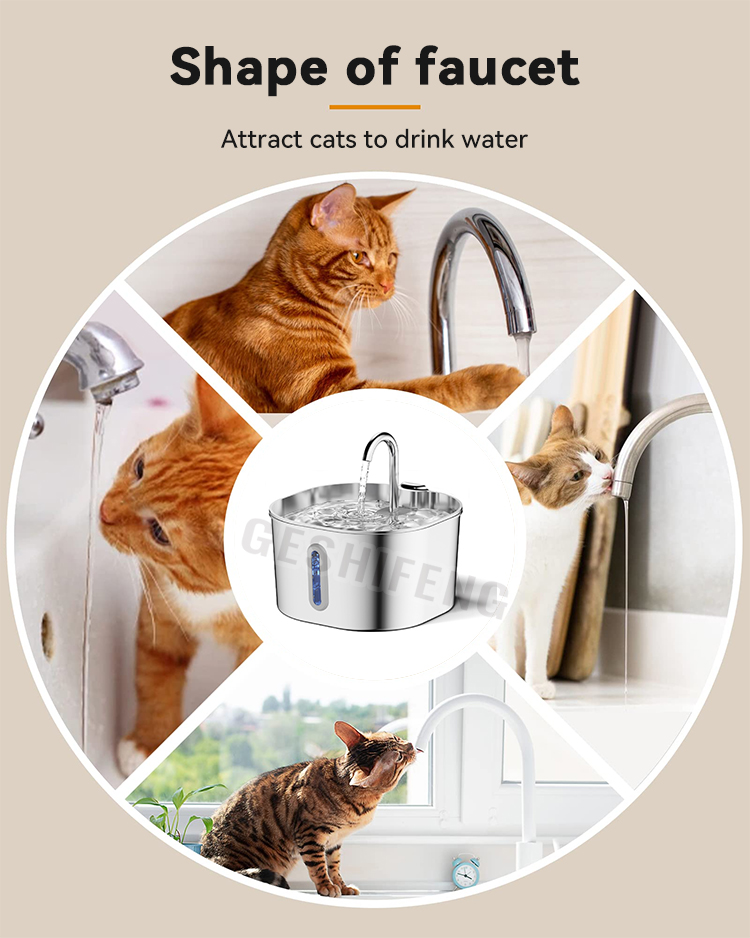 Pet waterer fountain(宠物智能喂水器)