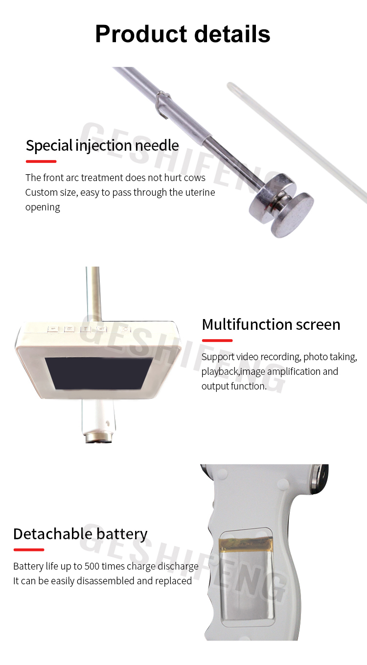 Artificial insemination gun for cattle(牛用人工授精枪)