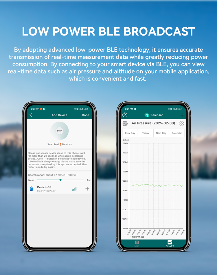 [HOT] Bluetooth Air pressure Altitude Sensor