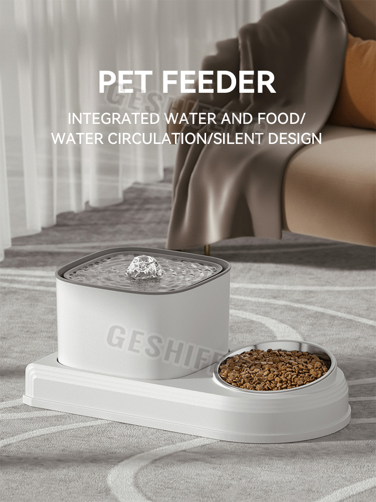 Pet waterer fountain(智能喂食喂水器)